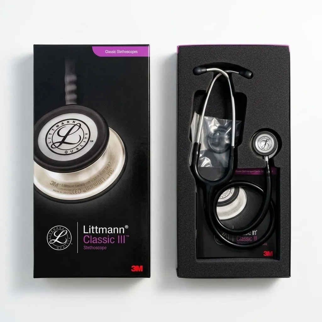 Littmann Classic III Stethoscope (black)